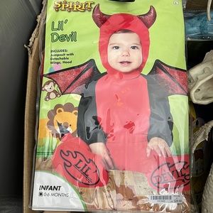 Lil’ Devil infant costume